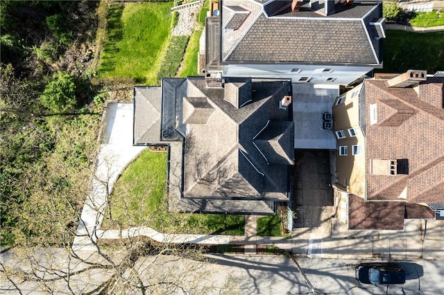 drone / aerial view