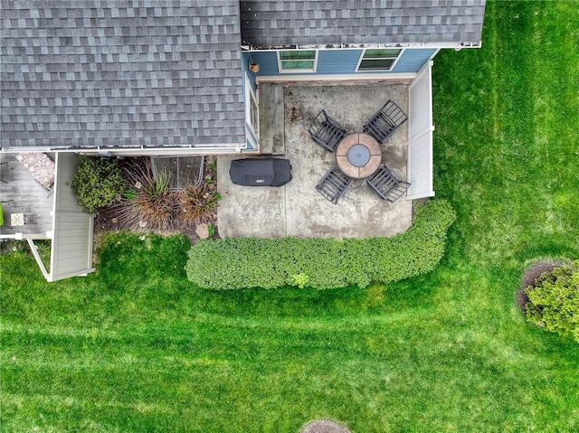 bird's eye view