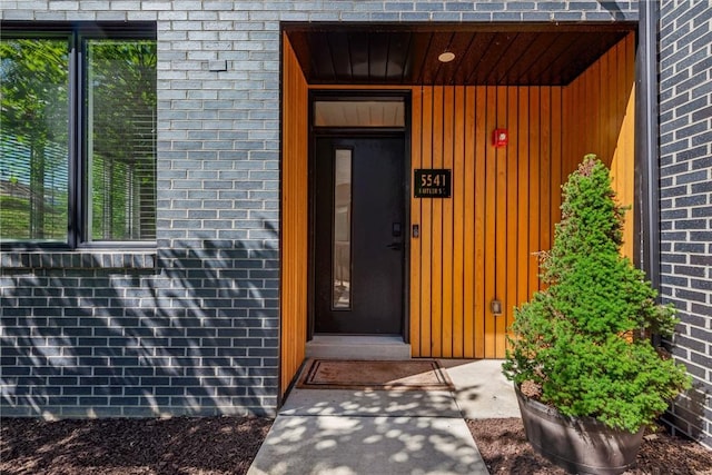 5541 Butler St, Lawrenceville, PA 15201 - property entrance with brick siding