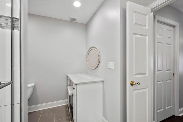 1501 Appleridge Ct, Adams Twp, PA 15044 - full bath featuring baseboards, toilet, tile patterned flooring, and vanity