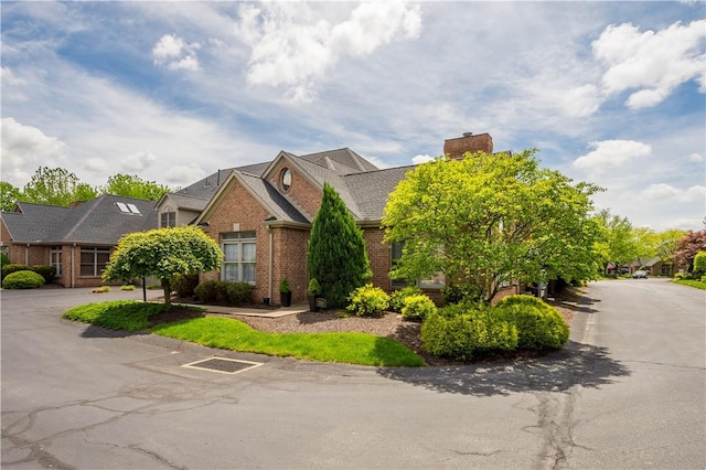 1501 Appleridge Ct, Adams Twp, PA 15044 - view of front of property featuring brick siding and a chimney