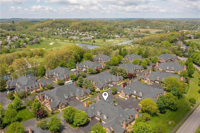 1501 Appleridge Ct, Adams Twp, PA 15044 - aerial view of property and surrounding area with nearby suburban area and a nearby body of water