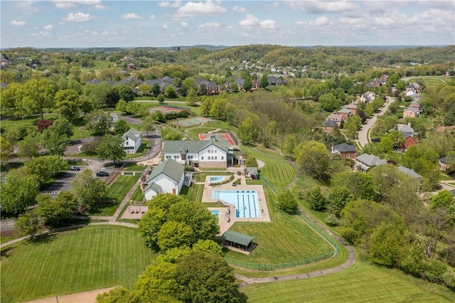 1501 Appleridge Ct, Adams Twp, PA 15044 - drone / aerial view of a pool area