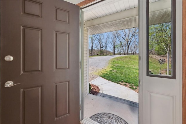 view of entryway