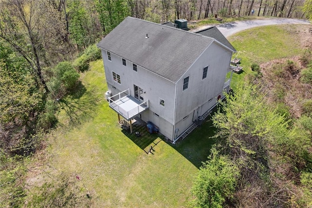 drone / aerial view
