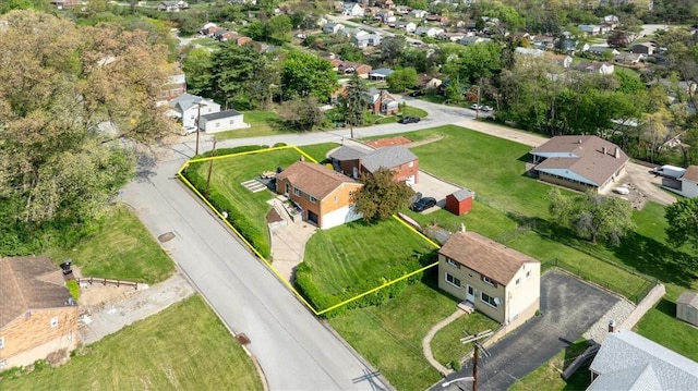 3381 Wallace Dr, Baldwin Boro, PA 15227 - aerial view with a residential view