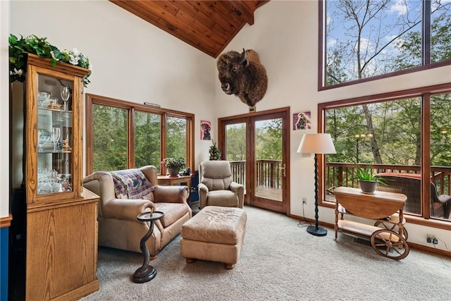 209 Claypoole Hill Rd, Bethel Twp, PA 16226 - sunroom / solarium with french doors