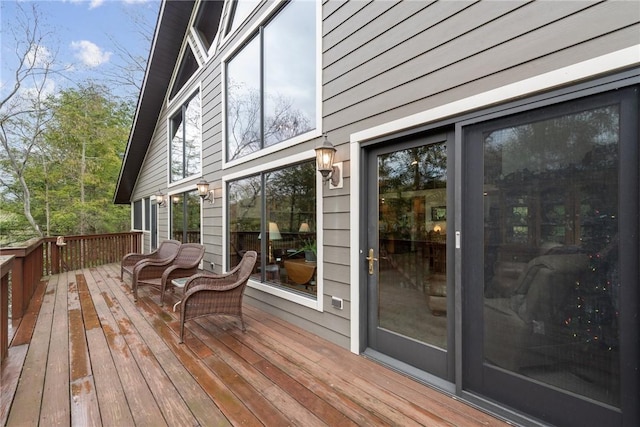 209 Claypoole Hill Rd, Bethel Twp, PA 16226 - view of deck
