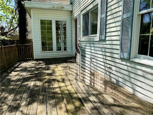 1214 Chislett St, Morningside, PA 15206 - view of wooden deck
