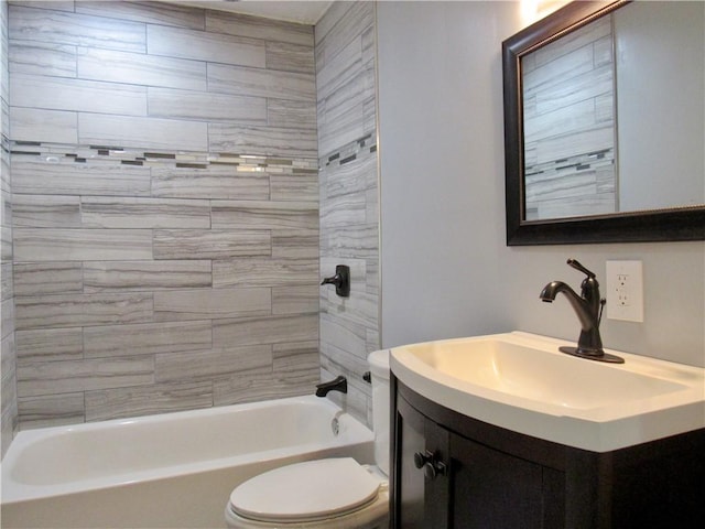 776 W Vine St, Mount Pleasant Boro, PA 15666 - full bath with vanity, bathing tub / shower combination, and toilet