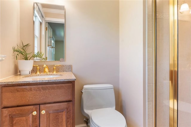 2650 Quail Hill Dr, Upper St Clair, PA 15241 - bathroom featuring toilet, vanity, and tiled shower