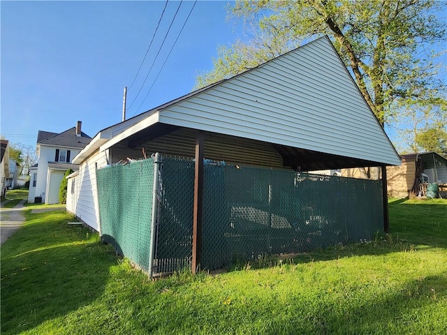 828 Butler Ave, New Castle/4Th, PA 16101 - view of home's exterior with a yard