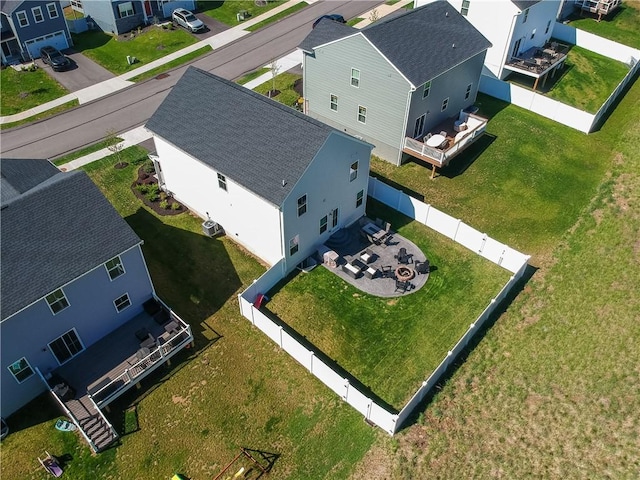 418 Fosse Ct, Lancaster Twp, PA 16037 - birds eye view of property with a residential view