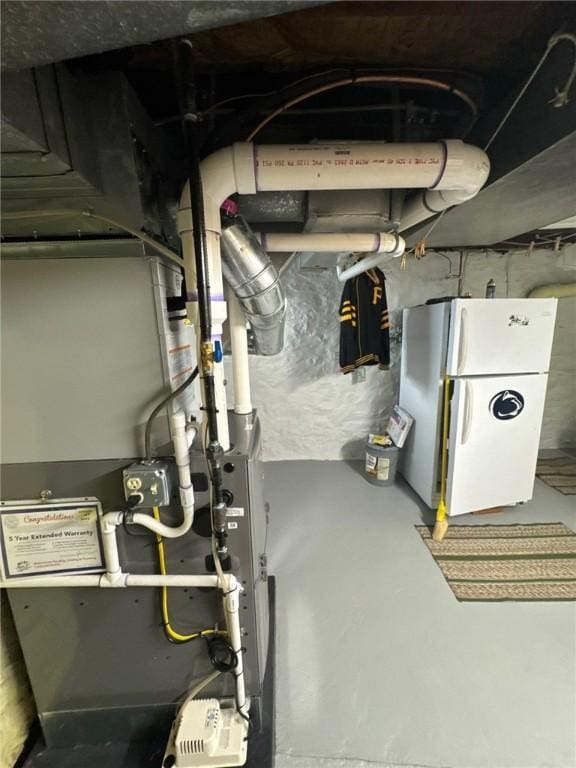 view of utility room