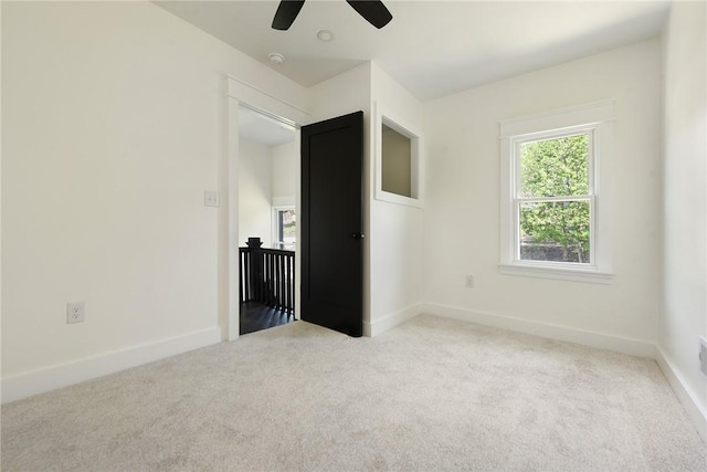1203 Berkshire Ave, Brookline, PA 15226 - carpeted empty room featuring ceiling fan and baseboards