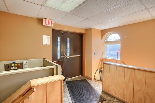 400 Duss Ave, Ambridge, PA 15003 - interior space with a drop ceiling