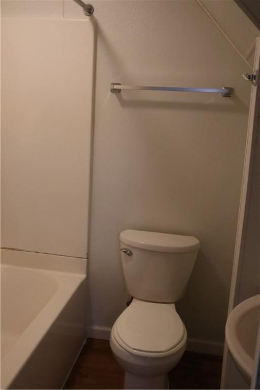 363 S 6th St, Indiana Boro Ind, PA 15701 - full bath with baseboards, a tub, and toilet