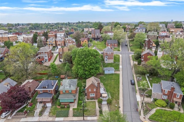 4044 Cloverlea St, Brentwood, PA 15227 - bird's eye view with a residential view