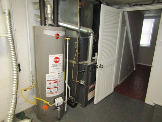 utilities with water heater