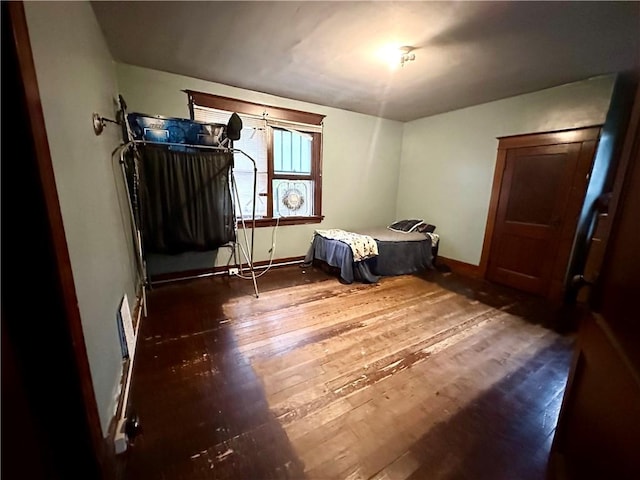 206 S State, St, PA 16222 - bedroom with baseboards and hardwood / wood-style floors