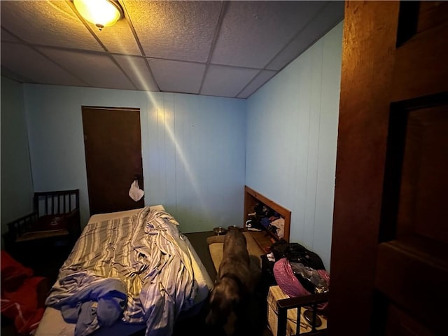 606 Chestnut St, New Castle/3Rd, PA 16101 - bedroom with a paneled ceiling