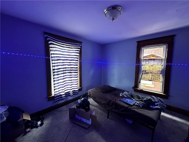606 Chestnut St, New Castle/3Rd, PA 16101 - carpeted bedroom featuring baseboards