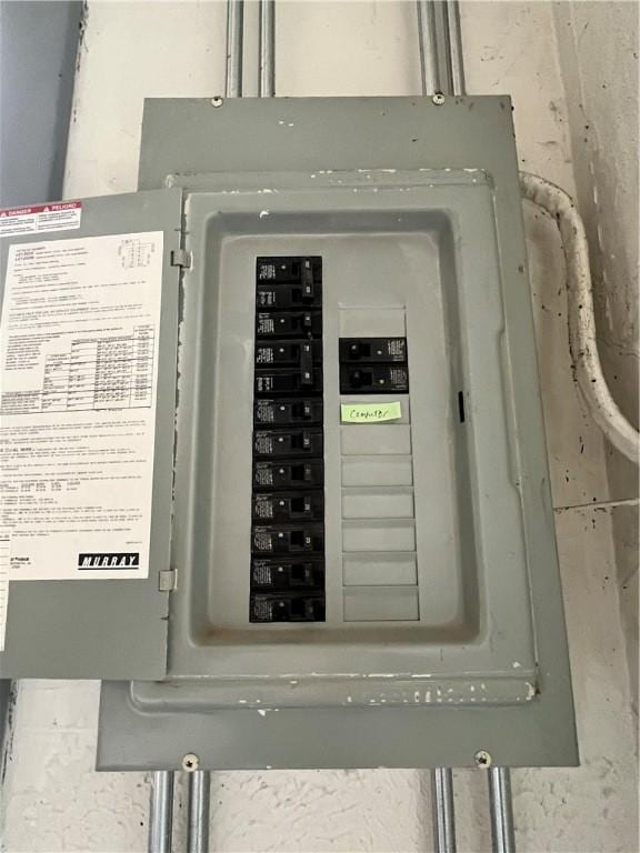 utilities with electric panel