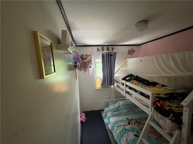 bedroom with carpet floors