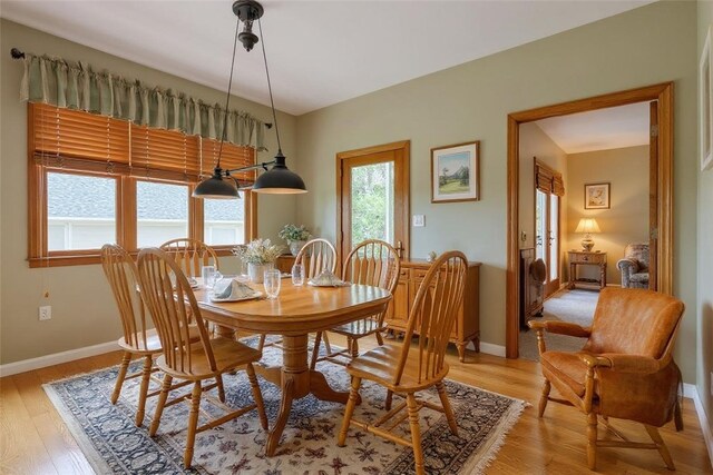 6181 Brown Rd, Penn Twp, PA 16002 - dining area with light wood finished floors