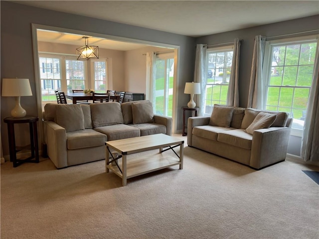 2001 Trillium Ct, North Strabane, PA 15317 - view of carpeted living room