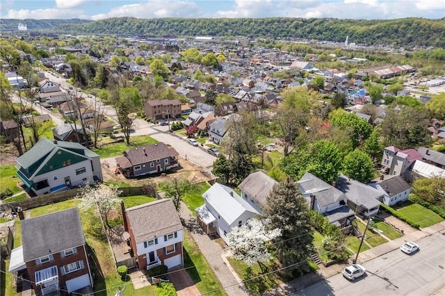 drone / aerial view featuring a residential view