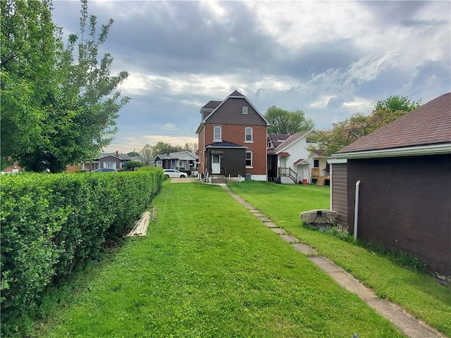view of yard