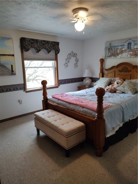 100 Forest Dr, Natrona Hts/Harrison Twp, PA 15065 - carpeted bedroom with a ceiling fan and baseboards