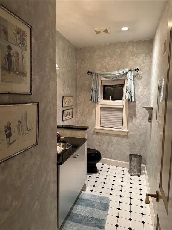 337 Saratoga Dr, South Union Twp, PA 15401 - bathroom featuring tile patterned floors and vanity
