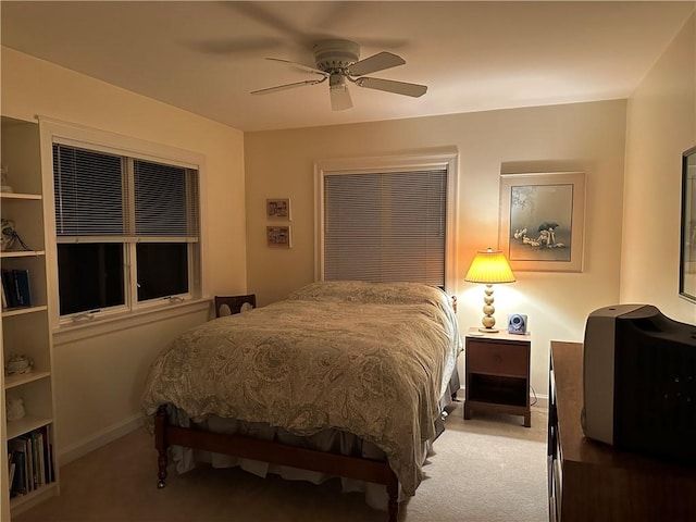 337 Saratoga Dr, South Union Twp, PA 15401 - bedroom featuring light colored carpet and ceiling fan