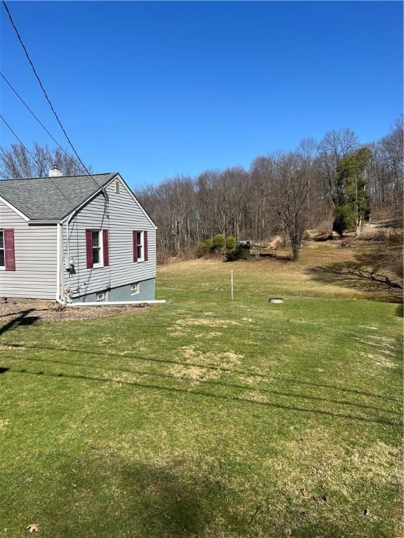 view of yard