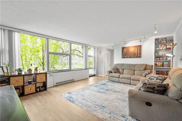 552 N Neville St Unit 26, Oakland, PA 15213 - living room with wood finished floors