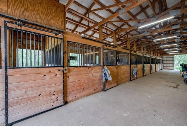 view of stable
