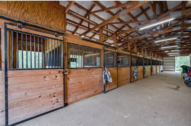 view of stable