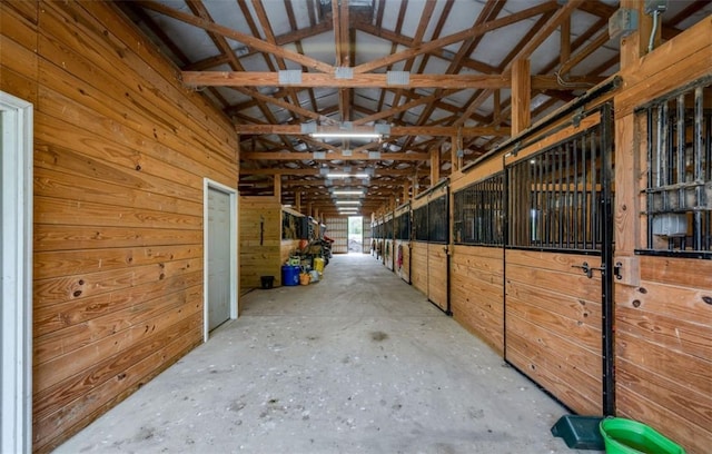view of stable