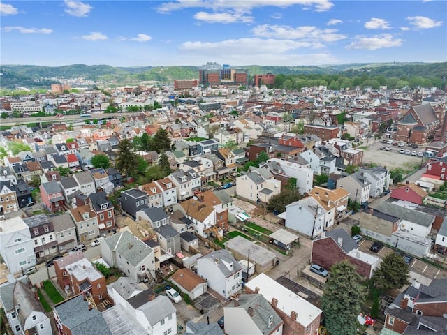 bird's eye view featuring a residential view