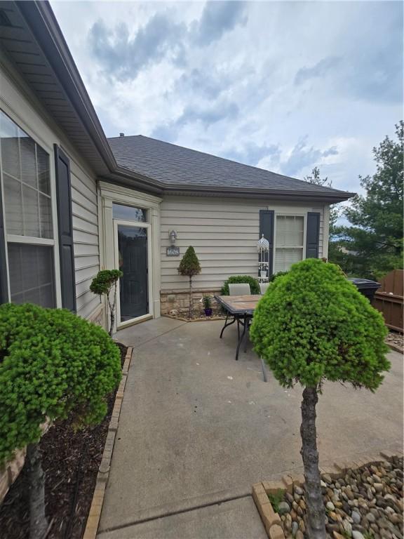 view of patio / terrace featuring outdoor dining space
