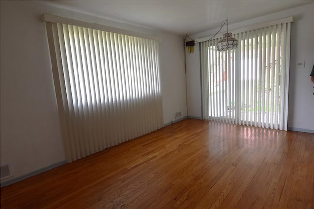 851REAR Florence Ave, Rear, East Mckeesport, PA 15035 - unfurnished room with visible vents and wood finished floors