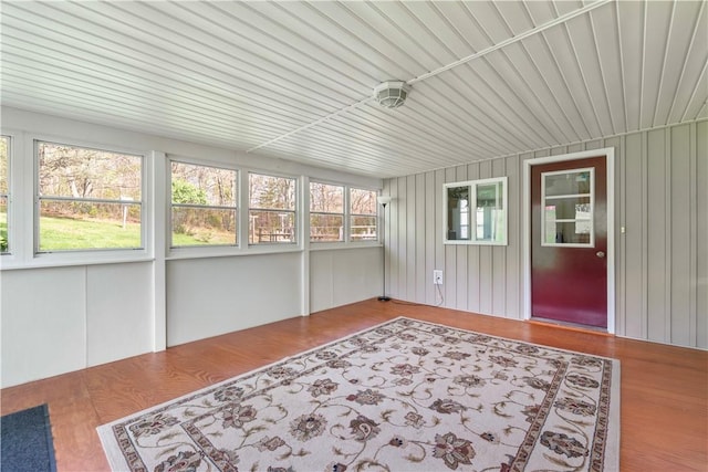 78 Cherryhill Rd, Indiana Boro Ind, PA 15701 - unfurnished sunroom featuring wood ceiling and wood finished floors