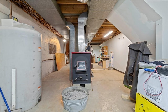 78 Cherryhill Rd, Indiana Boro Ind, PA 15701 - view of unfinished basement