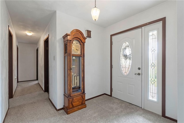 78 Cherryhill Rd, Indiana Boro Ind, PA 15701 - foyer entrance featuring light colored carpet and baseboards