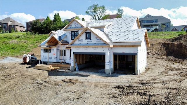 1065 Skyline Dr, Cecil, PA 15317 - garage with dirt driveway