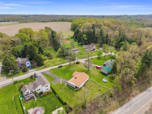 110 Thorncrest Dr, Penn Twp But, PA 16002 - drone / aerial view with a wooded view