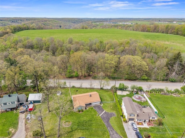 110 Thorncrest Dr, Penn Twp But, PA 16002 - drone / aerial view featuring a wooded view