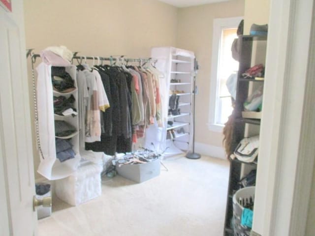 400 12th St, New Brighton, PA 15066 - spacious closet with carpet floors